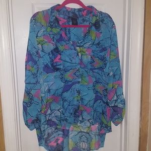 Colourful top, very light